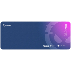 Lorgar Main 139, Gaming mouse pad, High-speed surface, Purple anti-slip rubber base, size: 900mm x 360mm x 3mm, weight 0.6kg