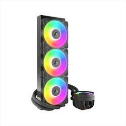 ARCTIC tečni zamrzivač sa vodenim hlađenjem III Pro 360, 3x120mm ARGB, 3000RPM, crni