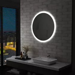 VIDAXL kupaonsko LED ogledalo, 80cm