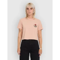 Volcom Dial Crop ženska majica misty rose
