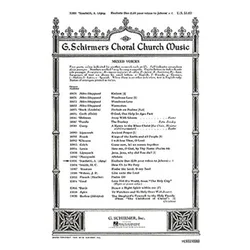 SCARLATTI:EXULTATE DEO SATB