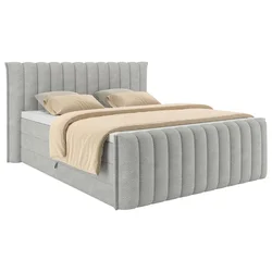 Boxspring Krevet Lina 180/200 cm , svetlosiva