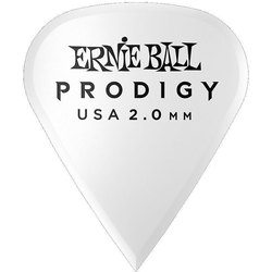 Ernie Ball Prodigy Pick 2.0 mm White Sharp 6-Pack