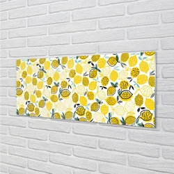 tulup.si Slika na steklu Limone 140x70 cm 4 obešalnika