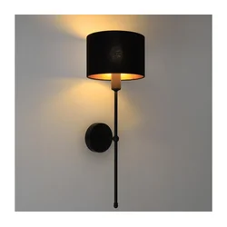Zidna lampa MADELA 1xE14/40W/230V crna