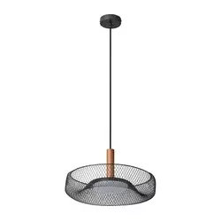 Osram - LED luster na sajli DECOR MESH LED/18,5W/230V prečnik 40 cm crna/kaučukovo drvo