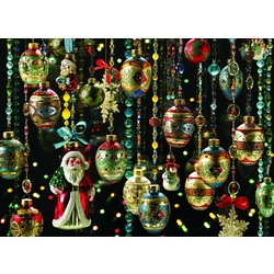 Cobble Hill - Puzzle Christmas ornaments - 1 000 kosov