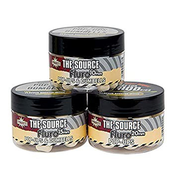 Pop Up Boiles Dynamite Baits Fluro Source White 10mm