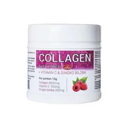 Olympic Kolagen sa vitaminom C i Gingko Bilobom Malina, 450g