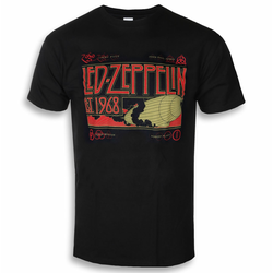 Metal majica moška Led Zeppelin - Zeppelin & Smoke Black - NNM - RTLZETSBZEP