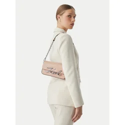 Ročna torba KARL LAGERFELD B3W30302 Roza