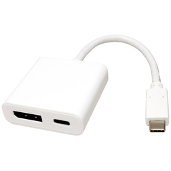 ROLINE ROLINE Display Adapter USB Type C - DisplayPort v1.2 + PD Roline USB 2.0 adapter 12.03.3221 DisplayPort 1.2, (20426487)