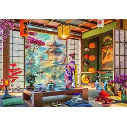 BlueBird - Puzzle Japonska čajnica - 1 000 kosov