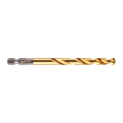 Milwaukee Udarne burgije za metal TIN HEX HSS-G Tin 7x109 mm
