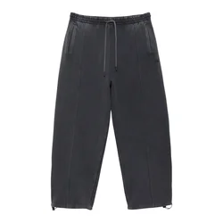 Pull&Bear Hlače STWD  črna