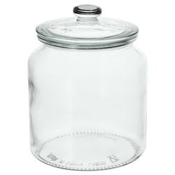 VARDAGEN Tegla s poklopcem, bistro staklo, 1.9 l