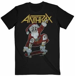 Anthrax Vintage Christmas (Back Print) Majica s kratkimi rokavi Black XL