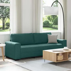 Trosjed Tamnozelena 220x77x82 cm Tkanina
