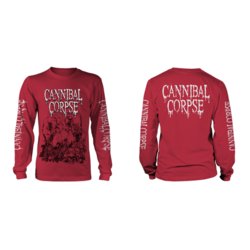 Pile Of Skulls 2018 (Red) Longsleeve L