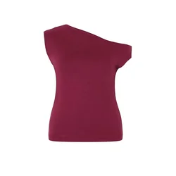 Trendyol Curve Ženska bluza Tbbss25Af00029, Bordo