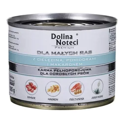 Dolina Noteci Premium Dog Adult Male Rase Teletina, Paradajz i Pasta 185g