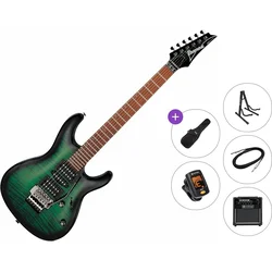 Ibanez KIKOSP3-TEB Premium SET Transparent Emerald Burst Električna kitara