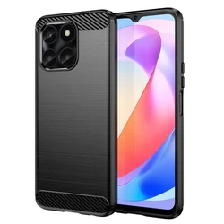 Futrola Carbon Shield TPU za Honor X6a - Crna KP29992