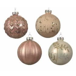DECORIS Novogodišnje kugle 1/4 06258201