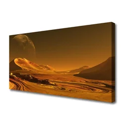 tulup.si Slika na platnu Desert landscape vesolje 100x50 cm