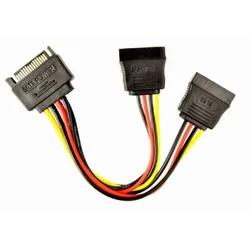 Adapter power SATA F na 2x power SATA M