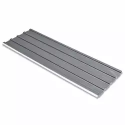 Krovni panel 12 pcs Sivi 129 x 45 cm Pocinčani čelik