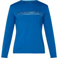 McKinley ACHO UX, muška majica dug rukav za planinarenje, plava