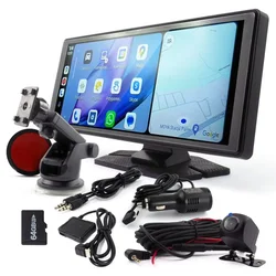 Snemalnik multimedijske postaje Android Apple Carplay DVR 4K 2 WiFi kameri