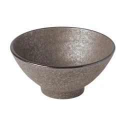 MIJ Zemeljska črna barva Sredina skleda 16cm