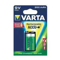 VARTA akumulatorski baterijski vložek 9V 1/1 200 MAH