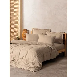 Lessentiel Maison Komplet posteljina Plaid, 200x220 cm, 240x260 cm, Smeđa
