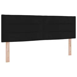 Uzglavlje Crna 144 cm tkanina