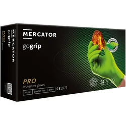 Mercator medical jednokratne rukavice mercator gogrip pro zelene bez pudera veličina xxl ( rp3006200xxl )
