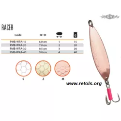 SPOON - RACER No 2 / 20 g / 7 cm - ZLATNI