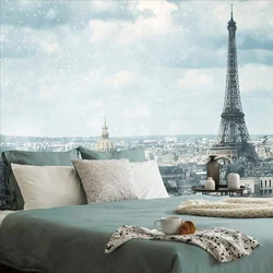 Fototapeta zimski Pariz - 245x165