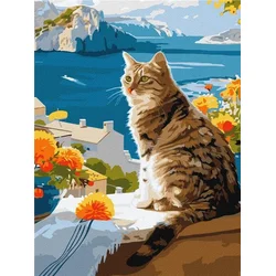 Rayher. Slikanje po številkah, A dreamy kitten