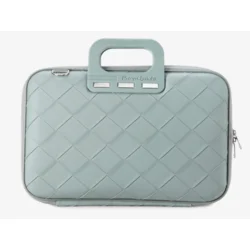 Torba BOMBATA Intrecciato 13/14 Light Blue /Dust
