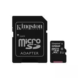 KINGSTON Canvas Select MicroSDXC 128GB + Adapter class 10 UHS-I - SDCS/128GB