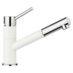 Blanco slavina kano-s silgranit look bela/hrom hd ( 525040 )