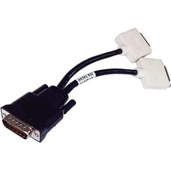 The Sourcing Engine DMS-59 to Dual DVI Y-Splitter