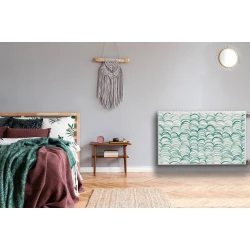 tulup.si Pokrov za radiator PVC Ribje luske 100x60 cm
