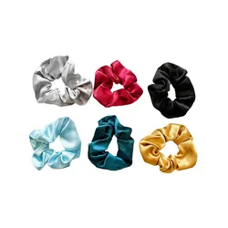 Scrunchie lastik za kosu Zlatna