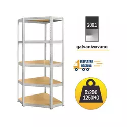 SmartStorage Polica Ugao 180x70x70x30cm