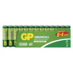 Baterija GP GREENCELL cink-kloridna R03 AAA 12 folija 12/1