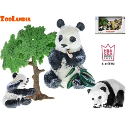 Zoolandia panda z mladiči in dodatki
